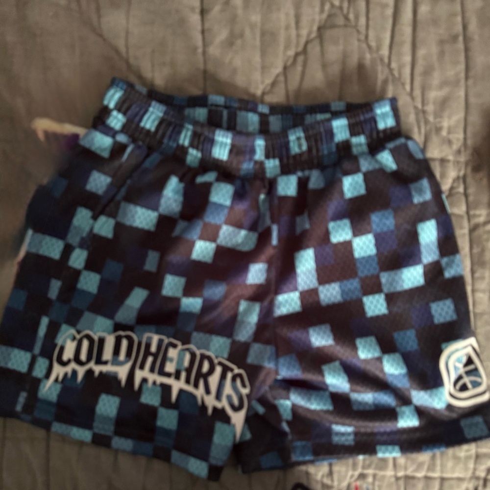 Overtime Cold Heart Monogram shorts